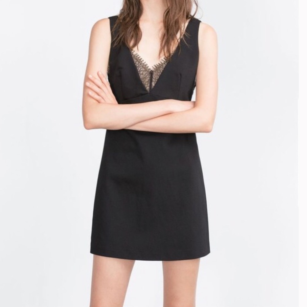 ZARA BLACK MINI DRESS